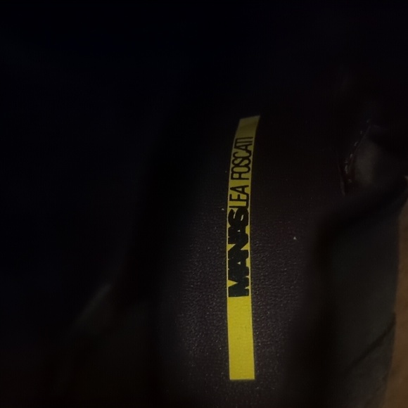 Manas Lea Foscati green brown suede Italian boots size 37 - Picture 7 of 10